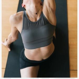 Zyia All Star Large Pewter Sports Bra